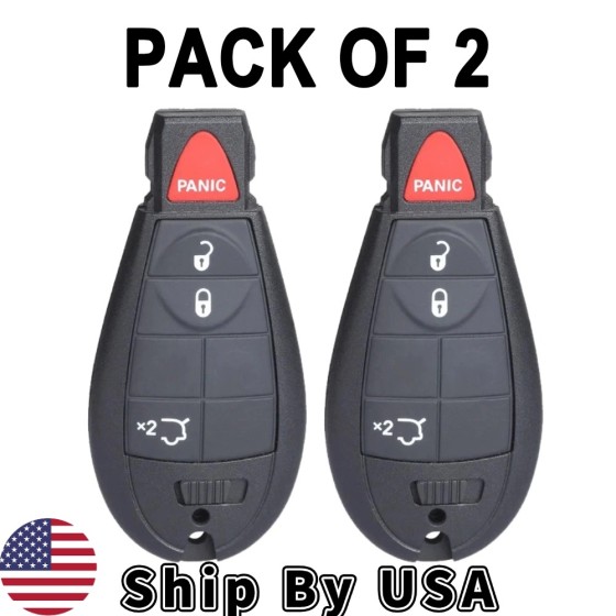 Jeep Commander Grand Cherokee 4 Button Fobik 2008-2010 For IYZ-C01C M3N5WY783X